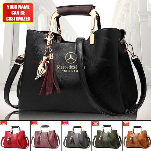 Customized Merc Deluxe Leather Handbag For Women