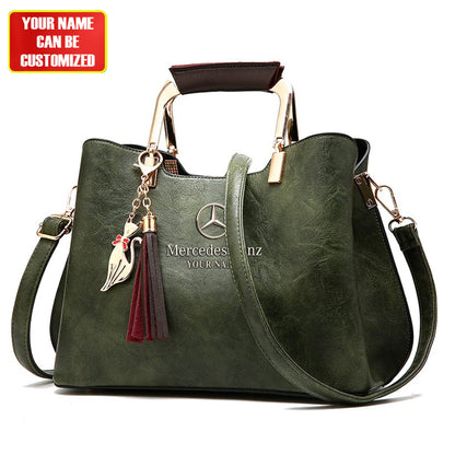 Customized Merc Deluxe Leather Handbag For Women