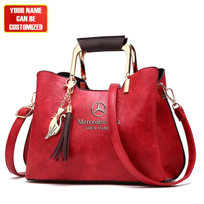 Customized Merc Deluxe Leather Handbag For Women