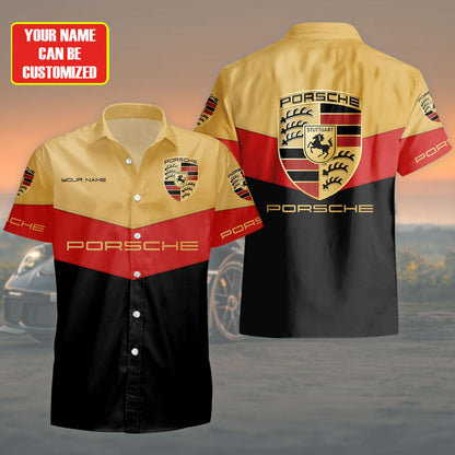 Personalized Pors Luxury Hawaii Shirt Beach Short