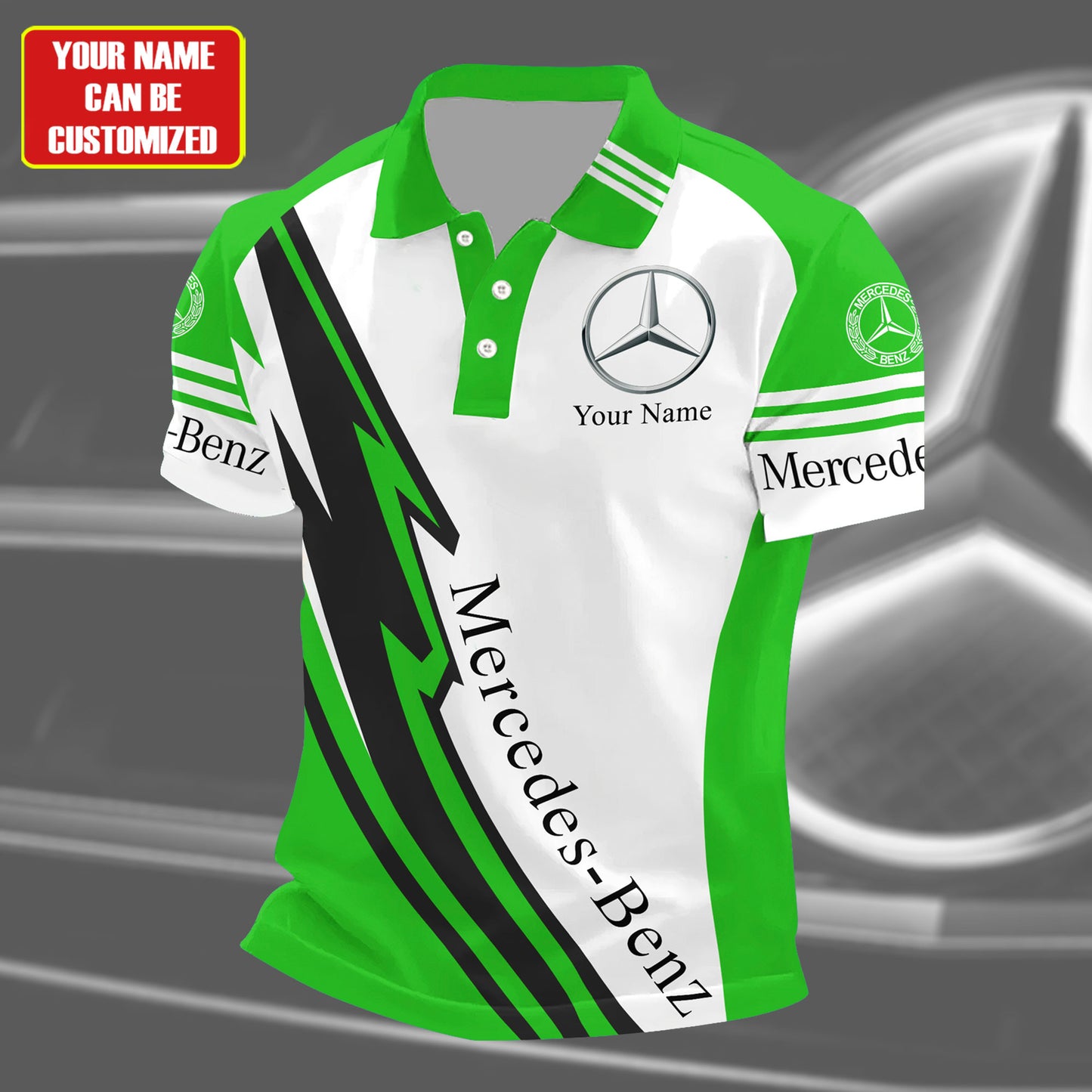 Personalized Merc Sport 3D Full Printing Shirt , Zipper Polo, Hoodie , Short , Polo , hawaii