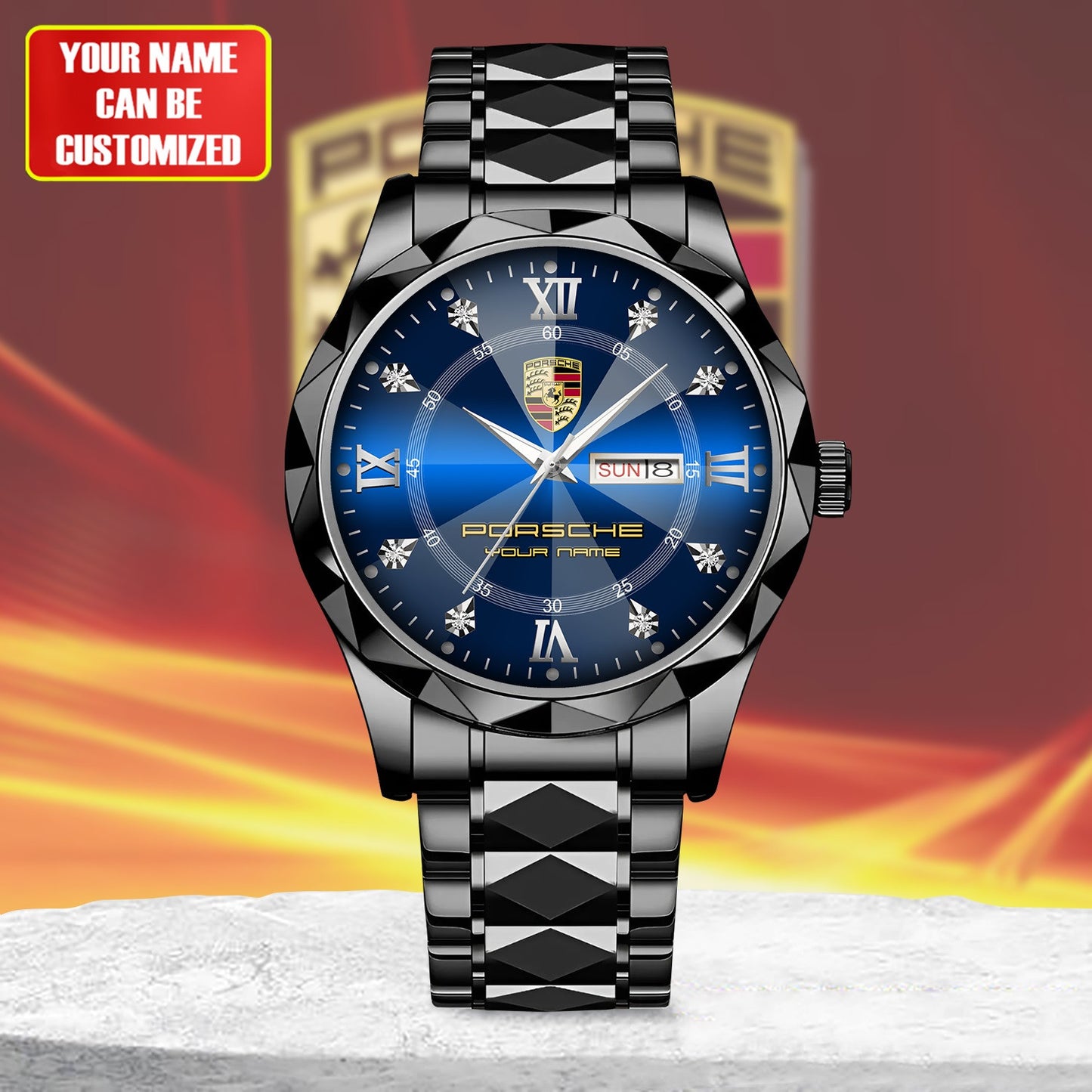 Personalized Pors Elegant Alloy Charley Watch