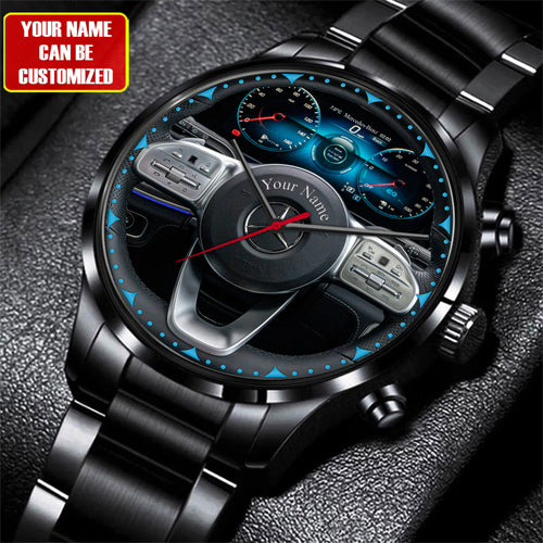 Personalized Merc C Class Cockpit Luxury Stainless Steel Watch