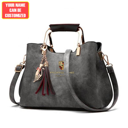 Customized Pors Deluxe Leather Handbag For Women