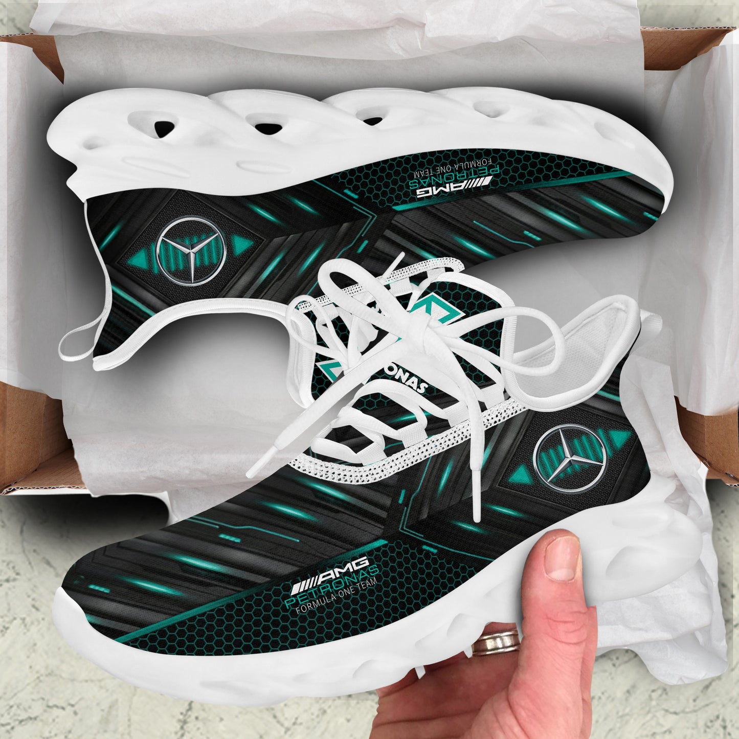 Merc AMG Petronas Sport Chunky Custom Sneaker