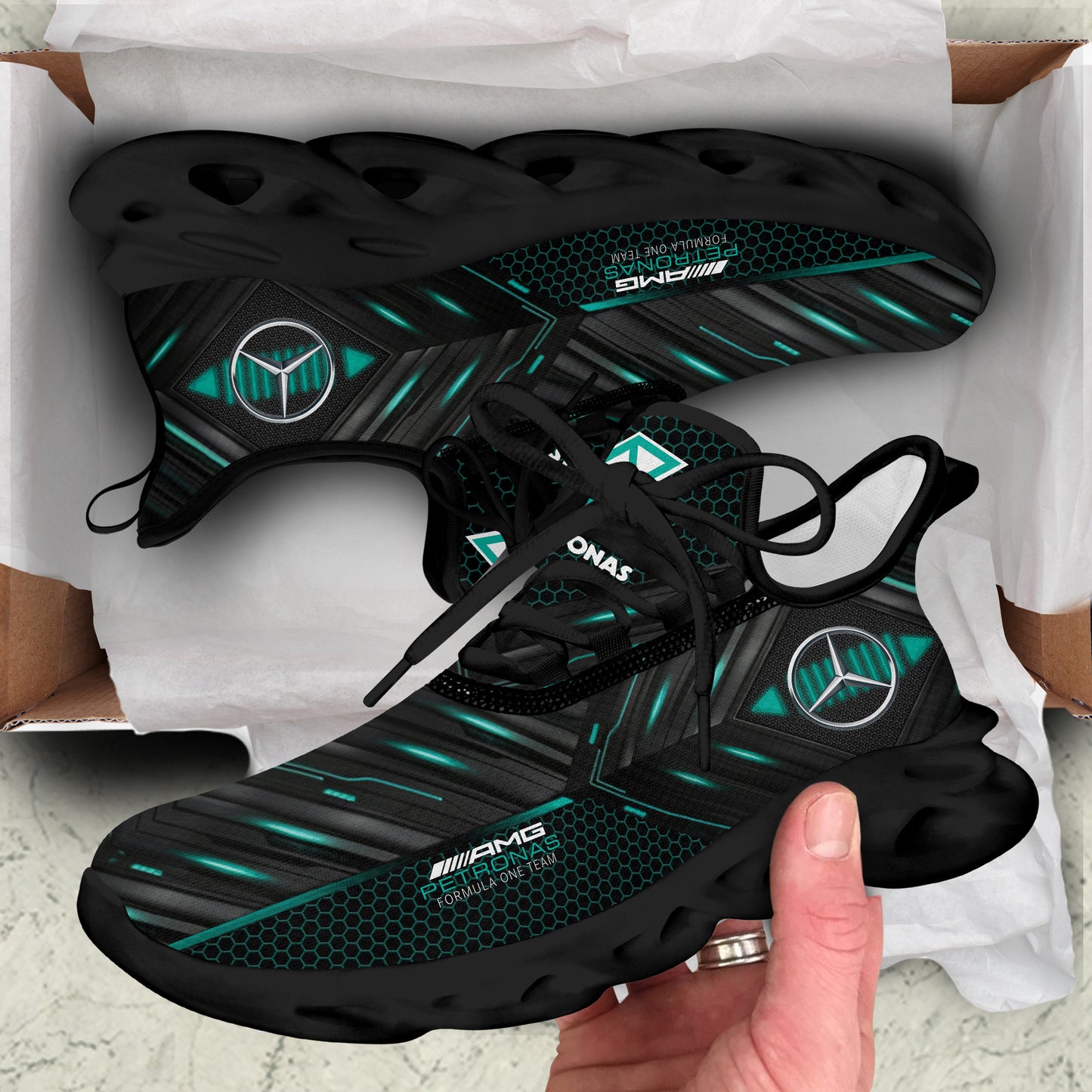Merc AMG Petronas Sport Chunky Custom Sneaker