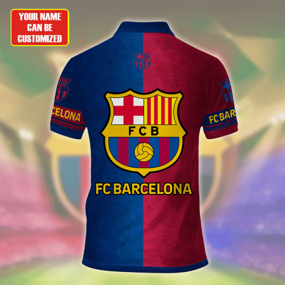 Personalized Barcelona FC 3D Full Printing Set , Barcelona FC Shirt , Barcelona Set , Zipper Polo, Hoodie , Short , Polo , hawaii V21