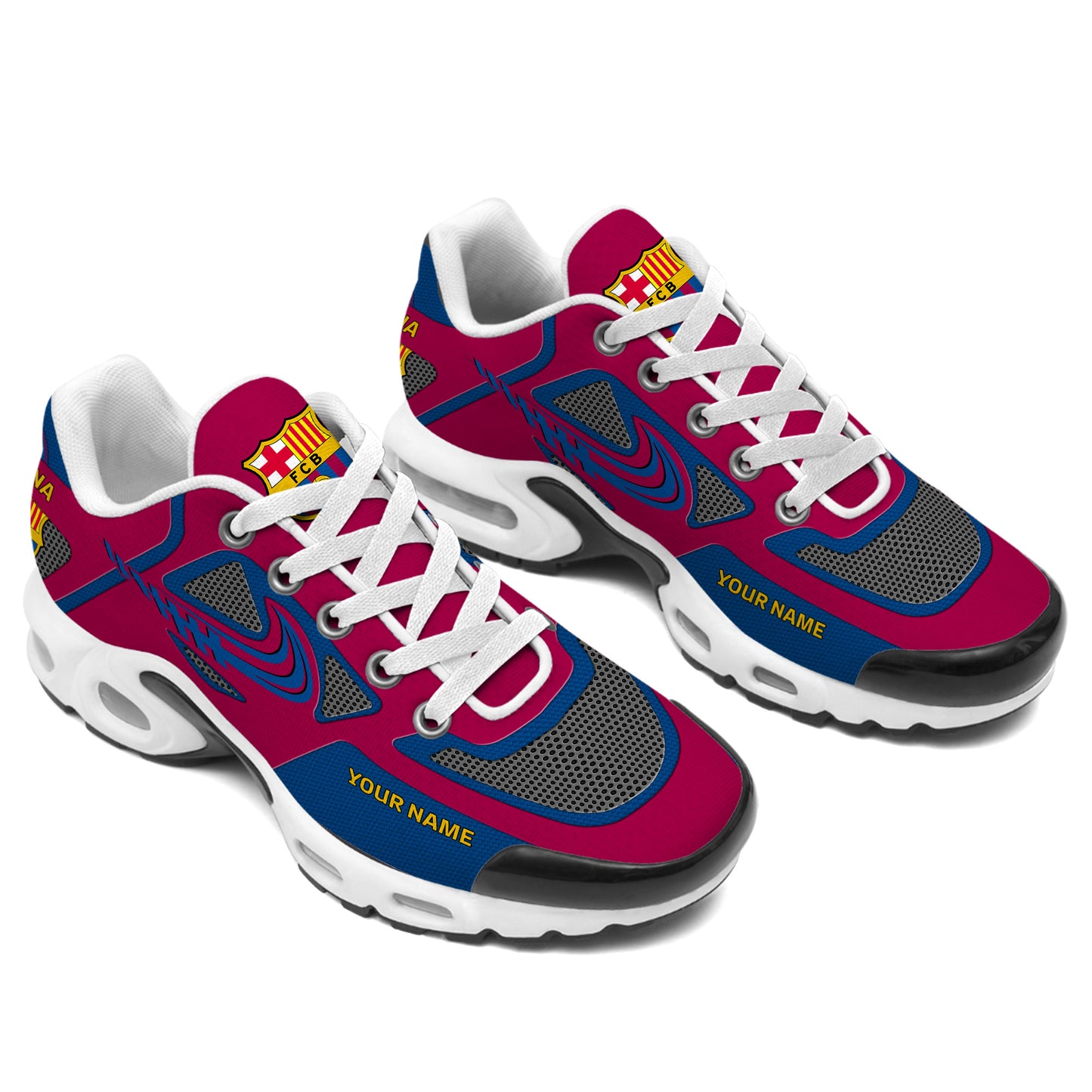Personalized Barcelona Sport Air Cushion Sneaker
