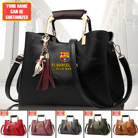 Customized Barca Deluxe Leather Handbag For Women