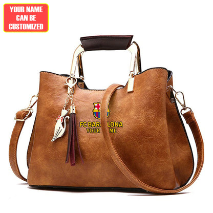 Customized Barca Deluxe Leather Handbag For Women