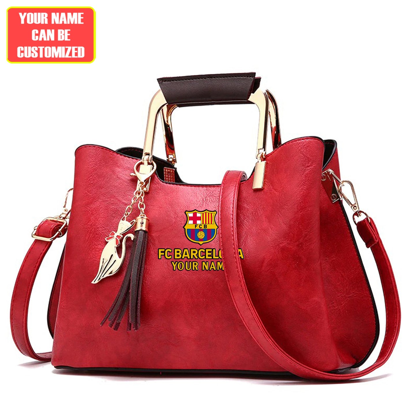 Customized Barca Deluxe Leather Handbag For Women