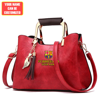 Customized Barca Deluxe Leather Handbag For Women