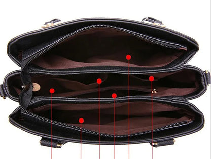 Merc Custom Name Classic Leather Handbag