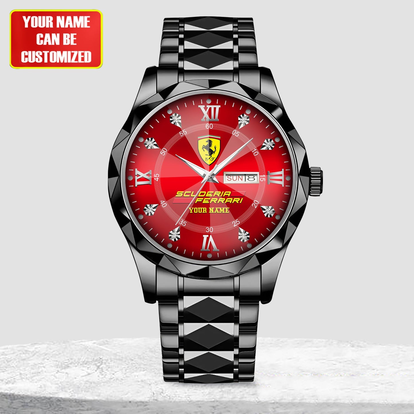 Personalized S.F Elegant Alloy Charley Watch