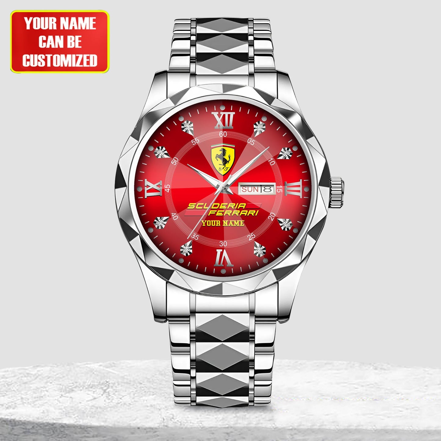 Personalized S.F Elegant Alloy Charley Watch