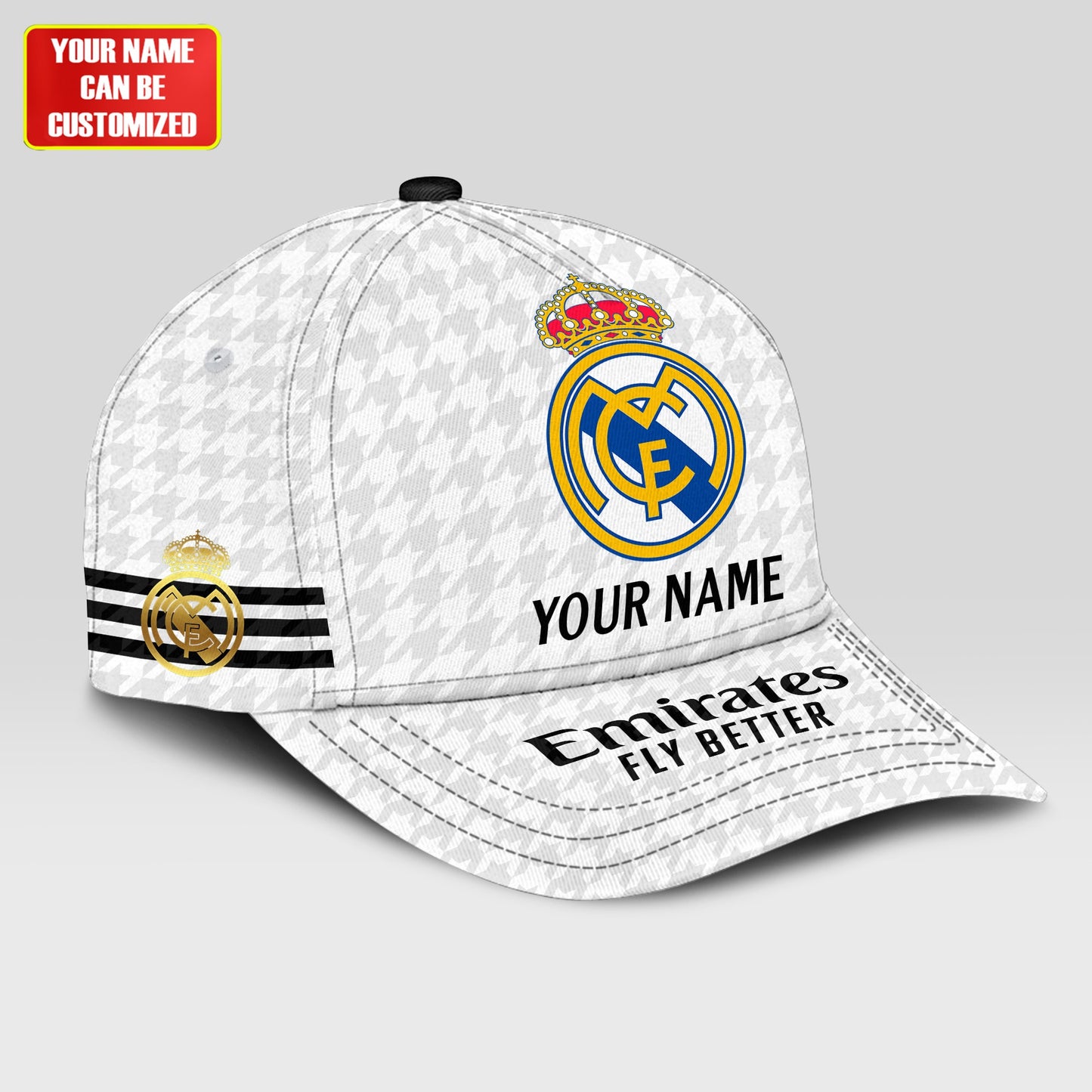 Personalized Real Madrid Sport Classic Cap