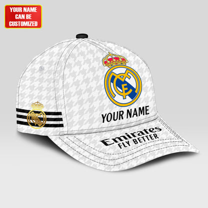 Personalized Real Madrid Sport Classic Cap