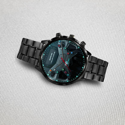 Personalized Merc AMG GT 2 Luxury Stainless Steel Watch