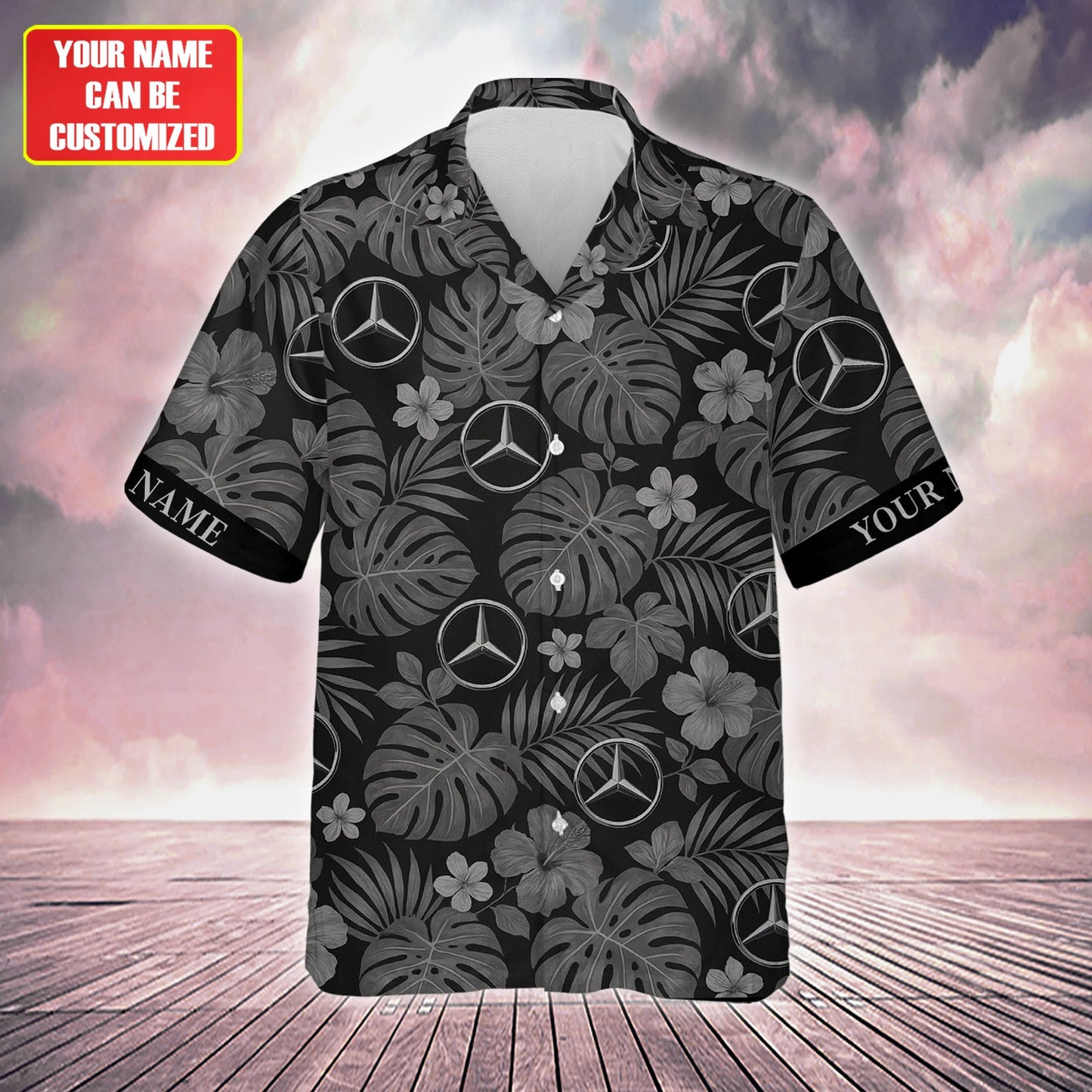 Personalized Merc Tropical Hawaii Shirt Beach Short