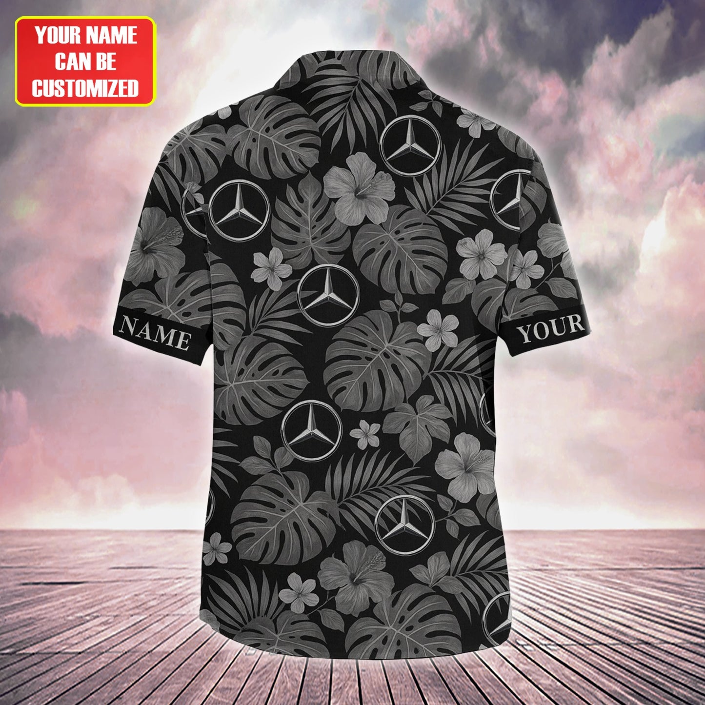 Personalized Merc Tropical Hawaii Shirt Beach Short