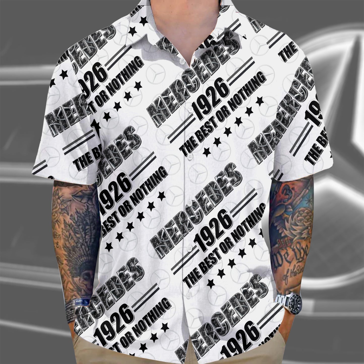 Personalized Merc 1926 Hawaii Shirt Beach Short