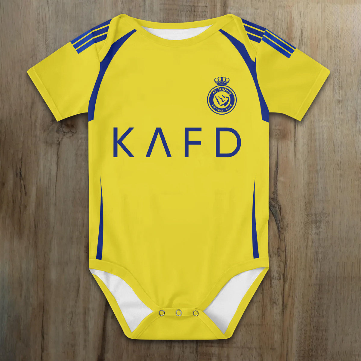 Customized CR7 Al nassr Soccer Jersey , Baby Rib Bodysuit Sizes