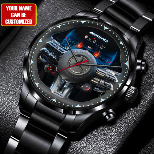 Personalized Merc AMG Luxury Stainless Steel Watch