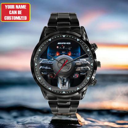 Personalized Merc AMG Luxury Stainless Steel Watch