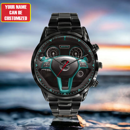 Personalized Merc Petronas Luxury Stainless Steel Watch