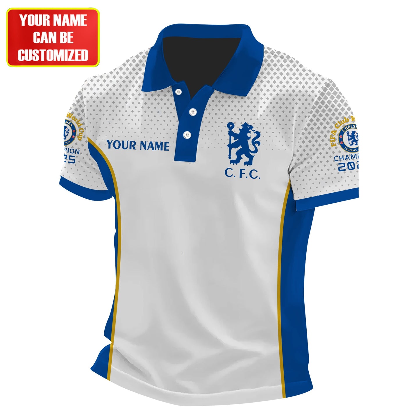 Personalized Chelsea World Champion 3D Full Printing Set , Chelsea Shirt , Hoodie , Short , Polo ,hawaii