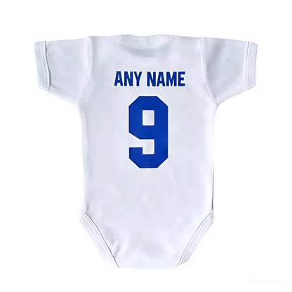 Customized Born to Support CFC Soccer Jersey , Baby Rib Bodysuit Sizes