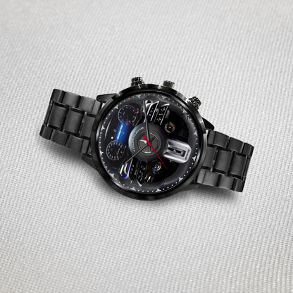 Personalized Merc AMG Cockpit Luxury Stainless Steel Watch V5
