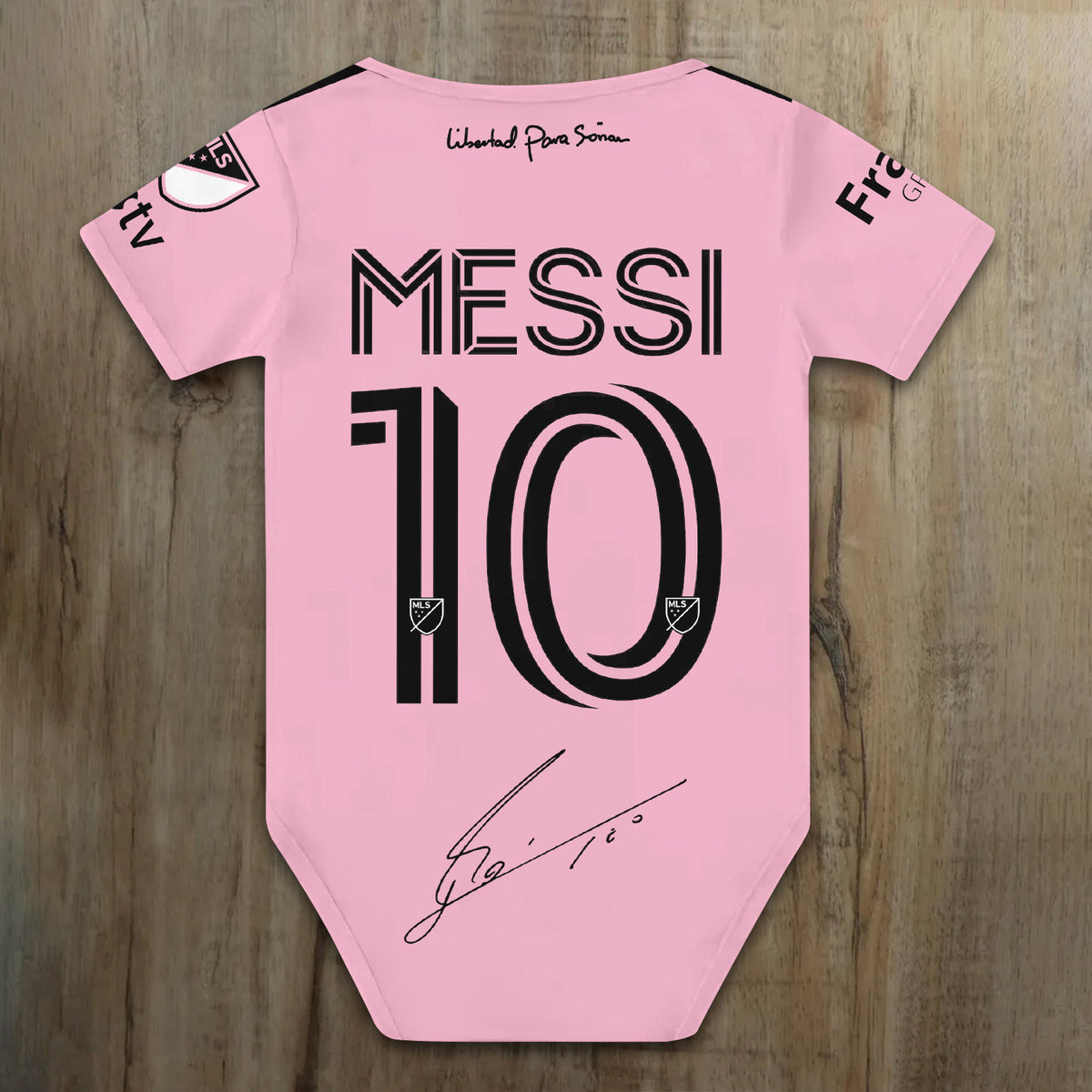 Customized M10 I.M Soccer Jersey , Baby Rib Bodysuit Sizes