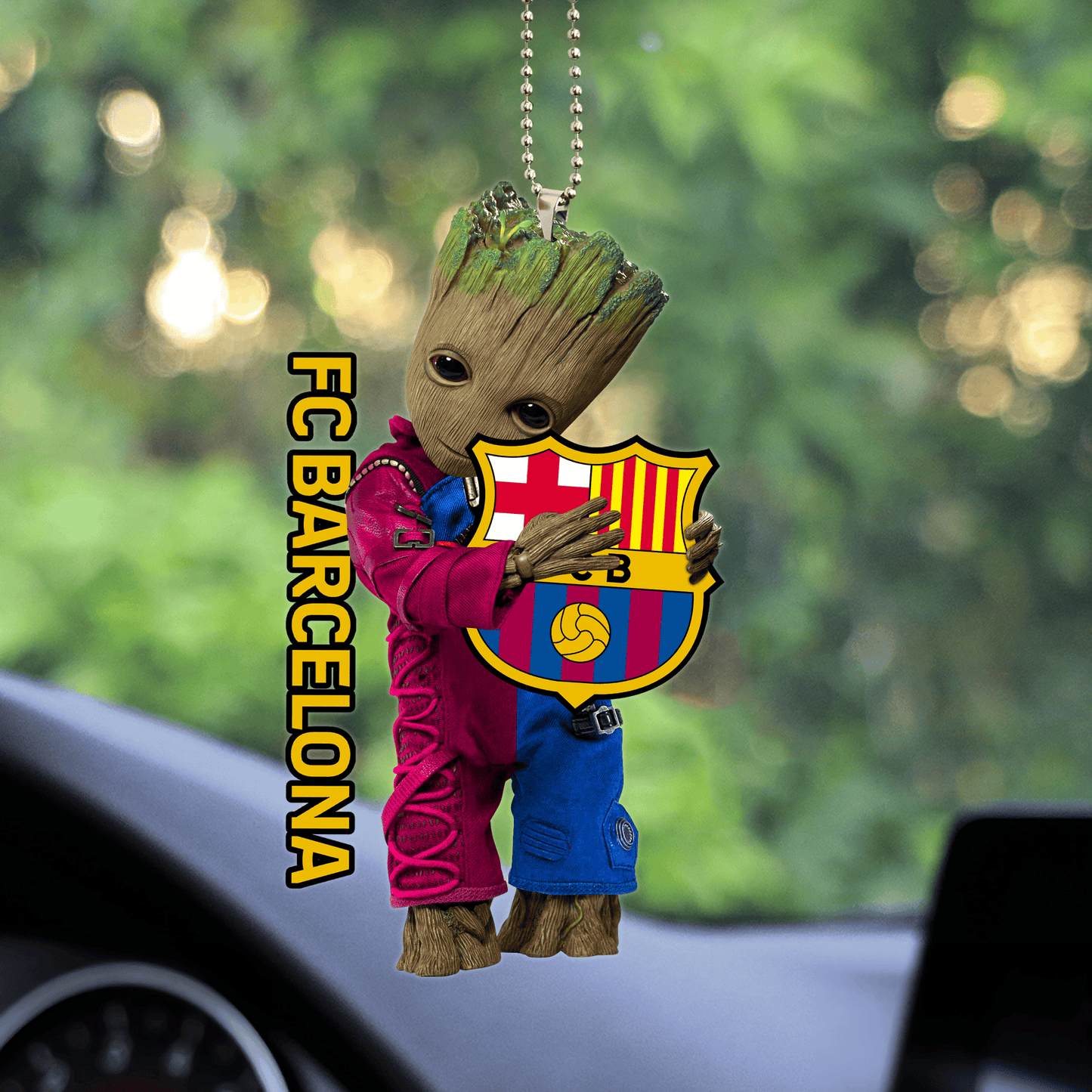 FC Barca Car Ornament P160701