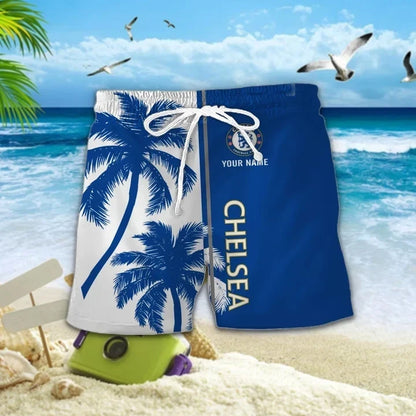Personalized Chelsea Tropical Hawaii Shirt Beach Short