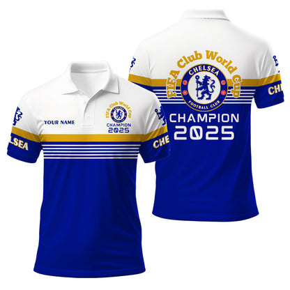 Personalized Chelsea World Champions 3D Full Printing Set , Chelsea Shirt , Hoodie , Short , Polo ,hawaii V2