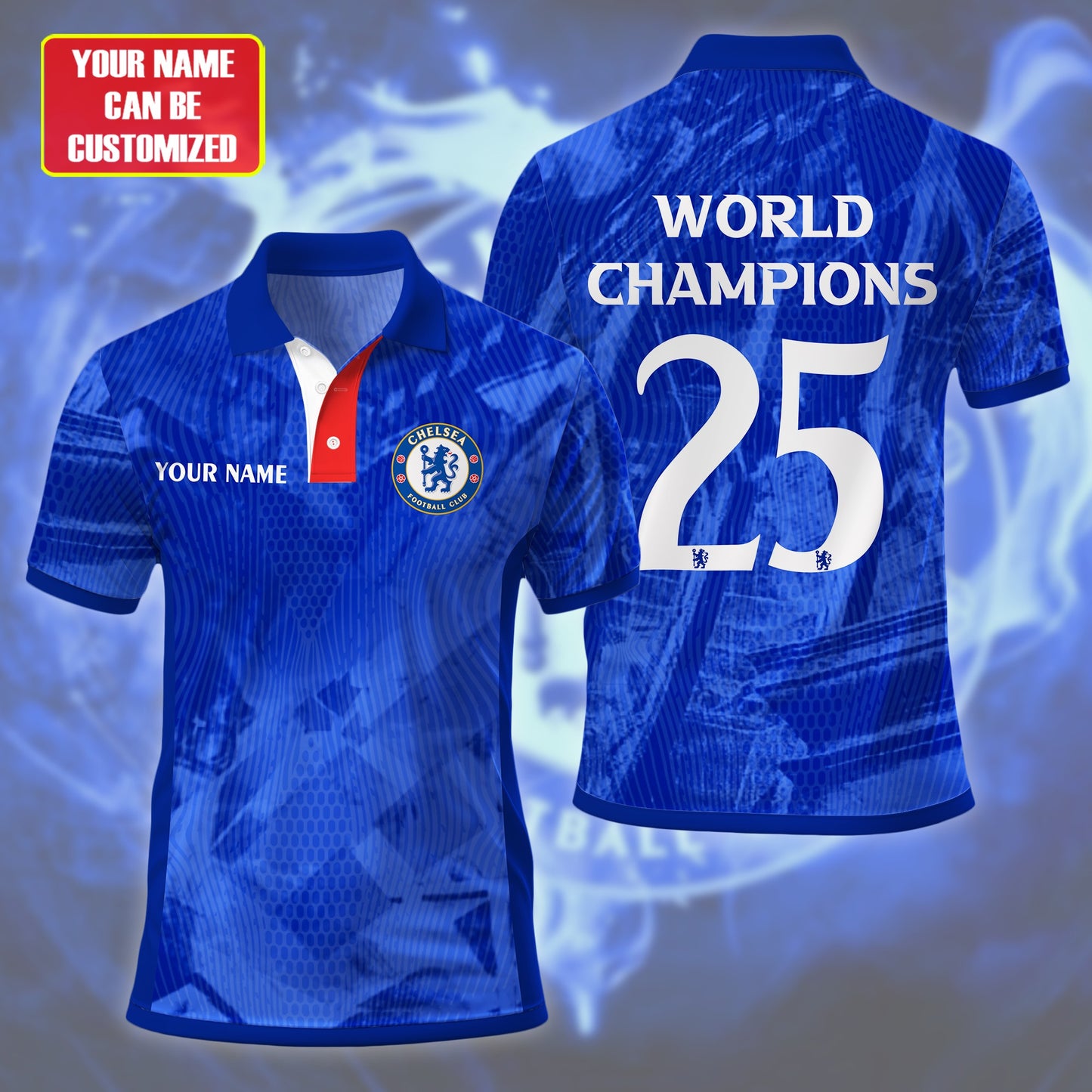 Personalized Chelsea W25 3D Full Printing Set , Chelsea Shirt , Hoodie , Short , Polo ,hawaii V2