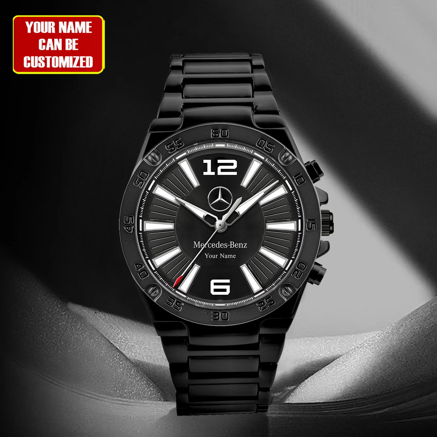 Personalized Merc DalKomm Luxury Dial Steel Watch