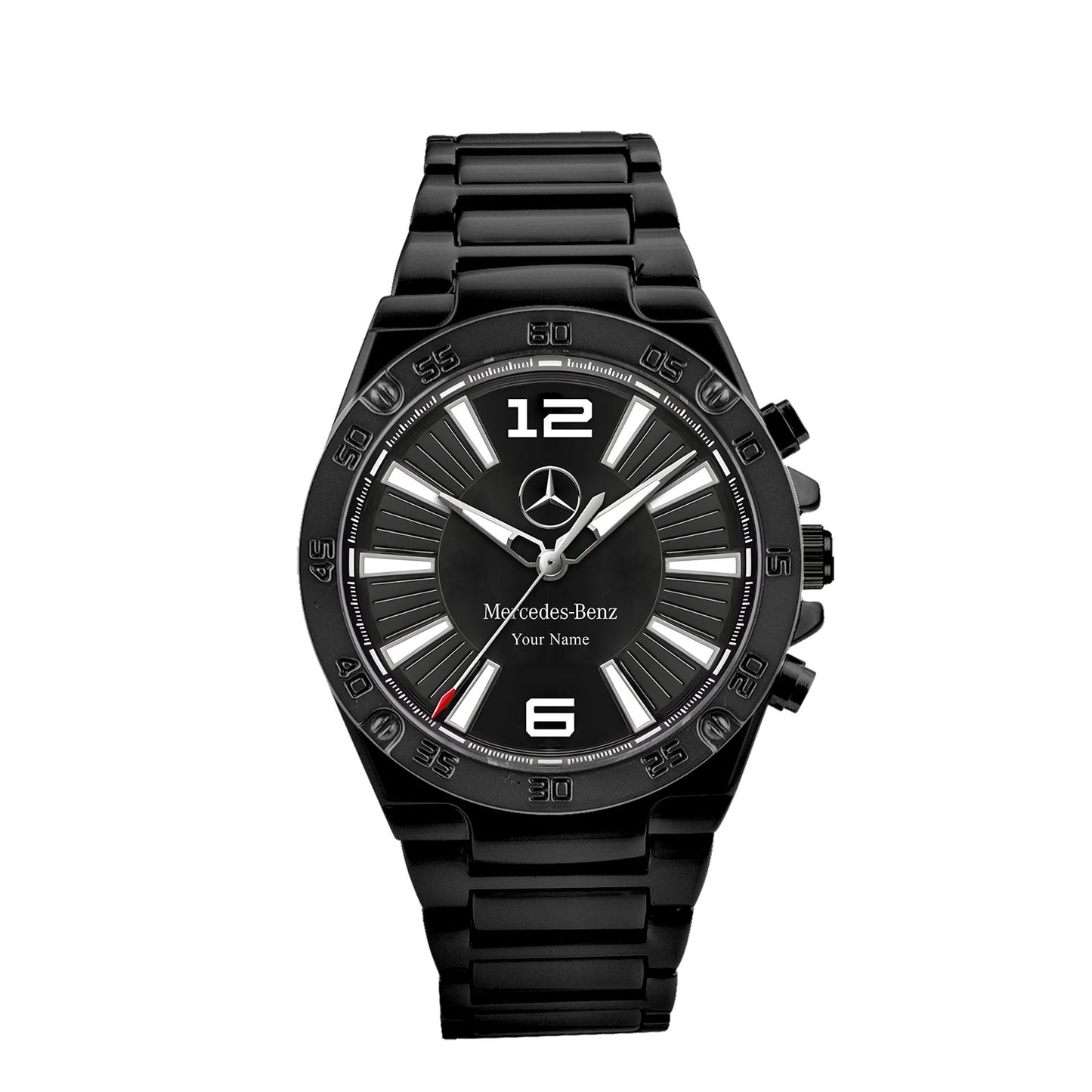 Personalized Merc DalKomm Luxury Dial Steel Watch