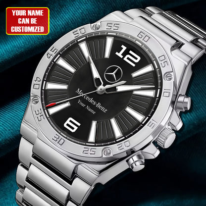Personalized Merc DalKomm Luxury Dial Steel Watch