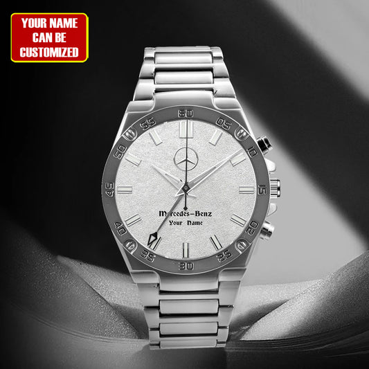 Personalized Merc Seiko Luxury Dial Steel Watch