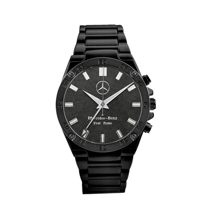 Personalized Merc Seiko Luxury Dial Steel Watch