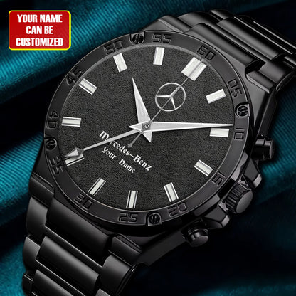 Personalized Merc Seiko Luxury Dial Steel Watch
