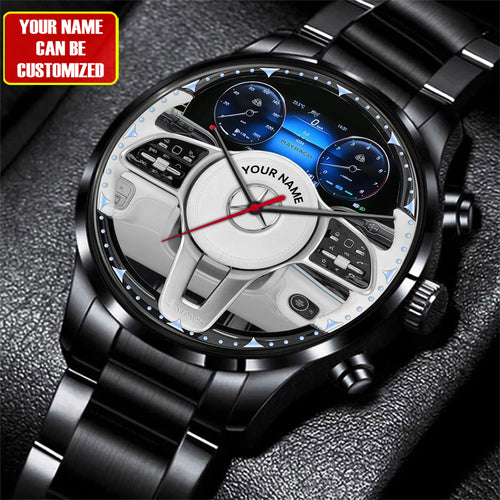 Personalized Merc GLS Cockpit Luxury Stainless Steel Watch