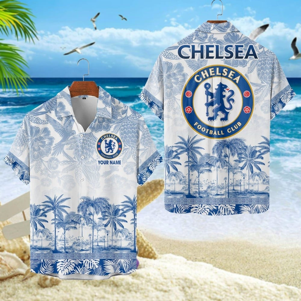 Personalized Chelsea Tropical Hawaii Shirt Beach Short V4