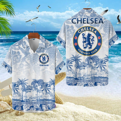 Personalized Chelsea Tropical Hawaii Shirt Beach Short V4
