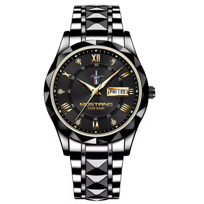 Personalized F Mustang Sport Luxury Alloy Charley Watch