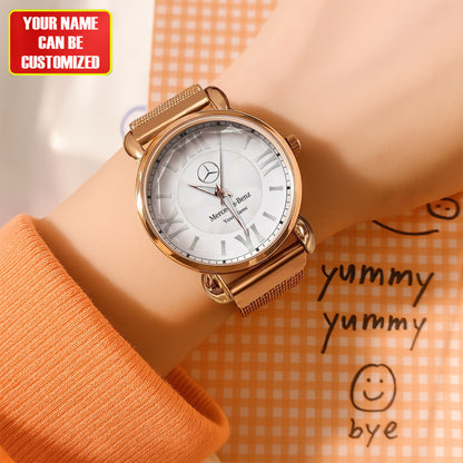 Personalized Merc Luxury Women Hand Watch