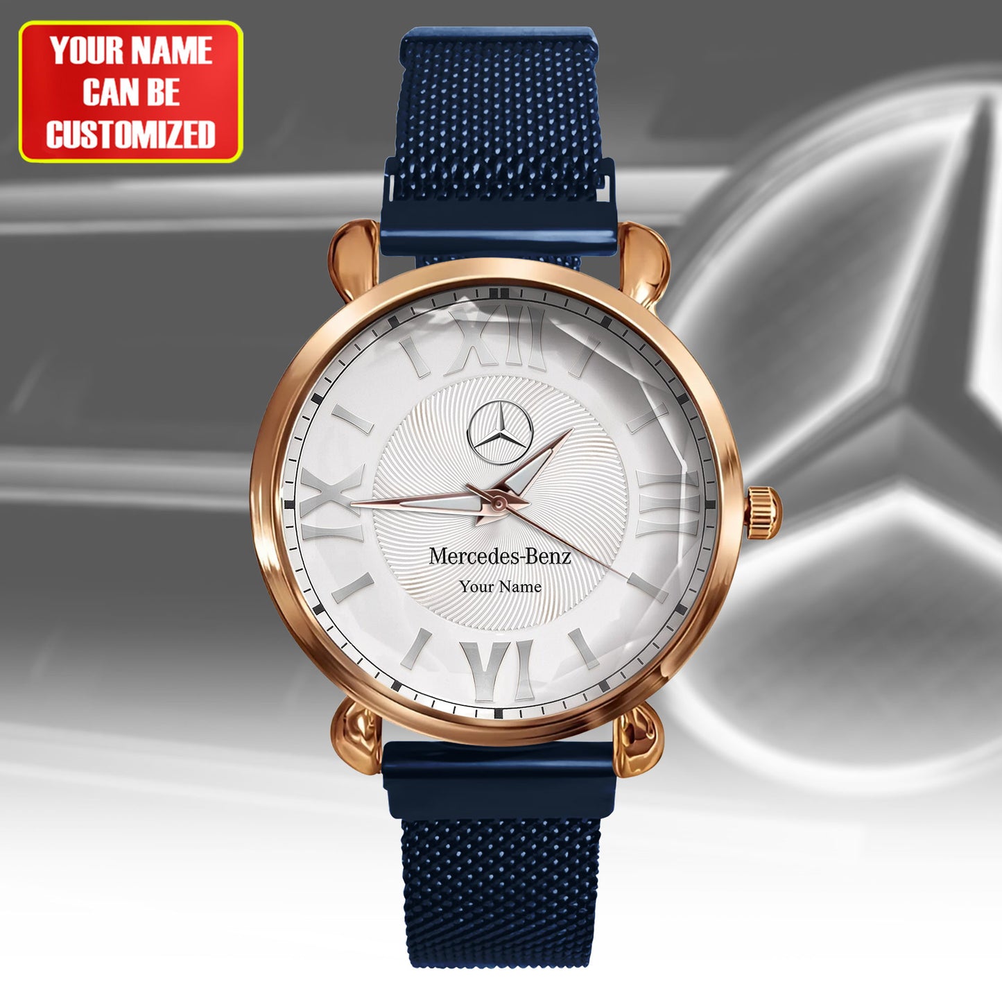 Personalized Merc Luxury Women Hand Watch