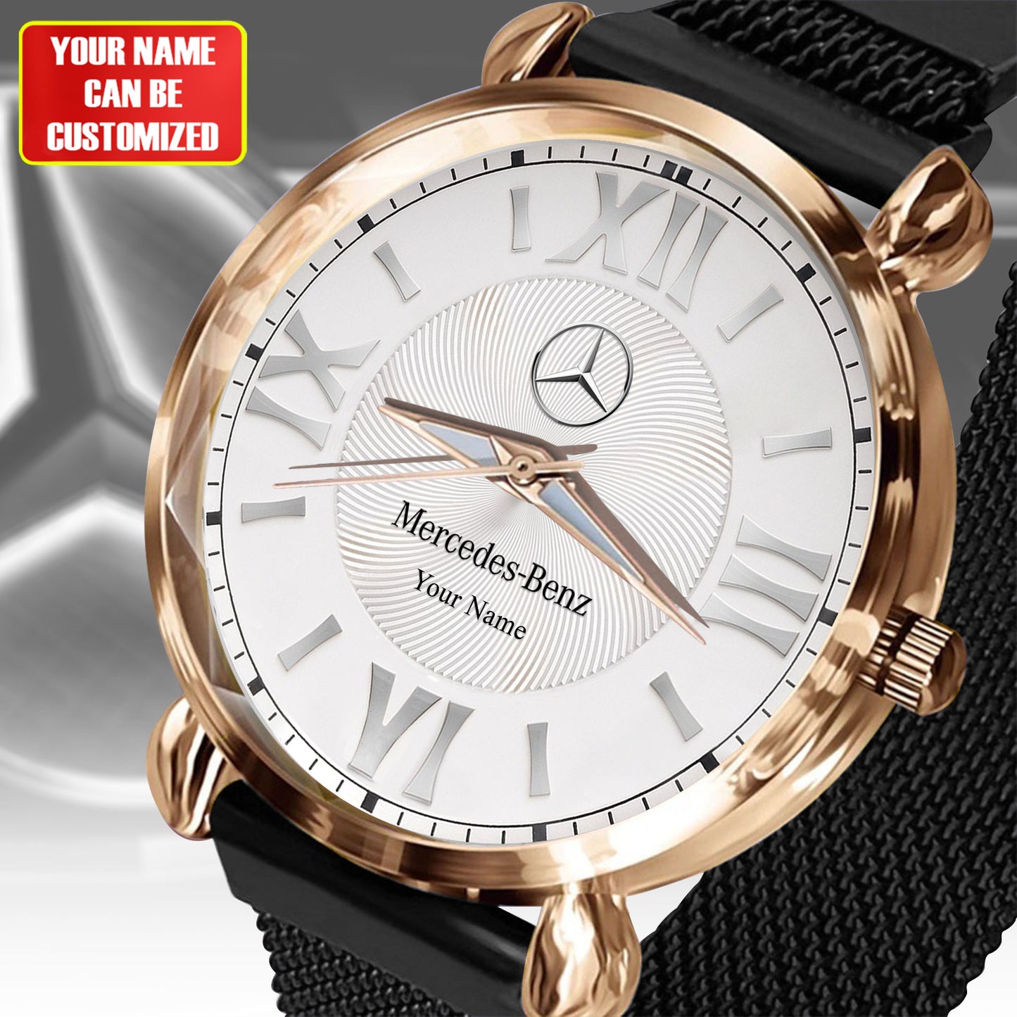 Personalized Merc Luxury Women Hand Watch